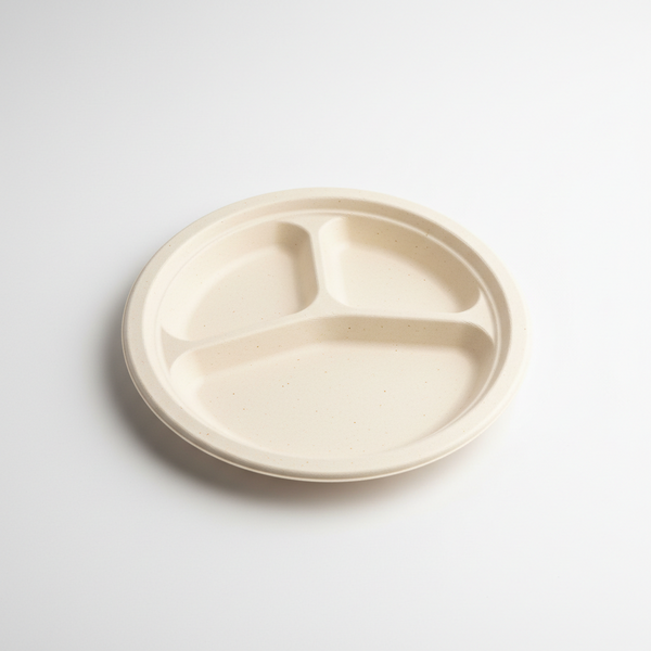 Compartment Meal Tray - Round